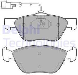DELPHI set placute frana, frana disc DELPHI LP1587 (LP1587)
