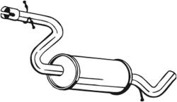 BOSAL Toba esapamet intermediara BOSAL 233-811 (233-811) - automobilus