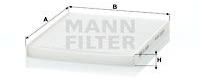 Mann-filter Filtru, aer habitaclu MANN-FILTER CU 2026 - automobilus