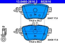 ATE set placute frana, frana disc ATE 13.0460-2616.2 (13.0460-2616.2)