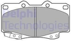 DELPHI set placute frana, frana disc DELPHI LP2242 (LP2242)