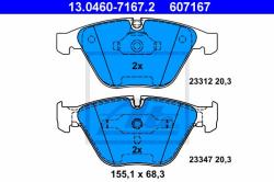 ATE set placute frana, frana disc ATE 13.0460-7167.2 (13.0460-7167.2)