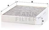 Mann-filter Filtru, aer habitaclu MANN-FILTER CUK 2847/1 (CUK 2847/1)