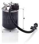 Mann-filter filtru combustibil MANN-FILTER WK 820/19 (WK 820/19) - automobilus