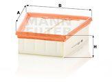 Mann-filter Filtru aer MANN-FILTER C 2538 (C 2538) - automobilus