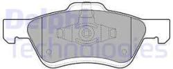 DELPHI set placute frana, frana disc DELPHI LP2161 (LP2161)