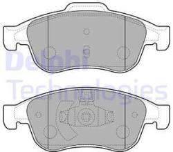 DELPHI set placute frana, frana disc DELPHI LP2152 (LP2152)