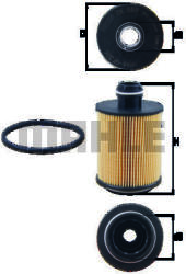 MAHLE Filtru ulei MAHLE OX 559D (OX 559D) - automobilus