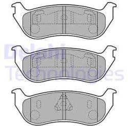 DELPHI set placute frana, frana disc DELPHI LP1859 (LP1859)