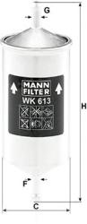 Mann-filter filtru combustibil MANN-FILTER WK 613 (WK 613) - automobilus