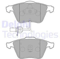 DELPHI set placute frana, frana disc DELPHI LP1825 - automobilus