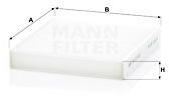 Mann-filter Filtru, aer habitaclu MANN-FILTER CU 22 023 - automobilus