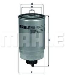 MAHLE filtru combustibil MAHLE KC 140 - automobilus