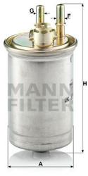 Mann-filter filtru combustibil MANN-FILTER WK 853/7 (WK 853/7) - automobilus