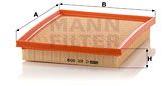 Mann-filter Filtru aer MANN-FILTER C 22 009 (C 22 009) - automobilus