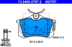 ATE set placute frana, frana disc ATE 13.0460-2787.2 (13.0460-2787.2)