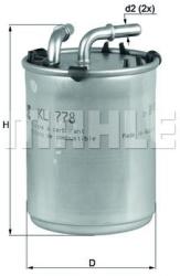 MAHLE filtru combustibil MAHLE KL 778 - automobilus