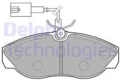 DELPHI set placute frana, frana disc DELPHI LP1748 (LP1748)