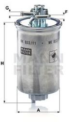 Mann-filter filtru combustibil MANN-FILTER WK 853/11 (WK 853/11) - automobilus