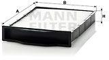 Mann-filter Filtru, aer habitaclu MANN-FILTER CU 2316 (CU 2316)