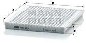Mann-filter Filtru, aer habitaclu MANN-FILTER CUK 2137 (CUK 2137)