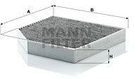 Mann-filter Filtru, aer habitaclu MANN-FILTER CUK 2641 (CUK 2641)