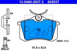 ATE set placute frana, frana disc ATE 13.0460-2937.2 (13.0460-2937.2)