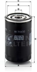 Mann-filter Filtru ulei MANN-FILTER W 719/30 (W 719/30) - automobilus