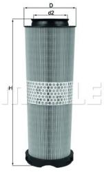 MAHLE Filtru aer MAHLE LX 1020/1 (LX 1020/1) - automobilus