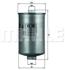 MAHLE filtru combustibil MAHLE KL 30 (KL 30) - automobilus