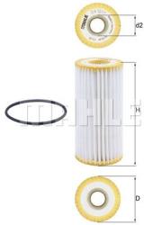 MAHLE Filtru ulei MAHLE OX 1217D (OX 1217D) - automobilus