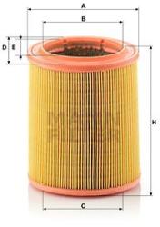 Mann-filter Filtru aer MANN-FILTER C 1472 (C 1472) - automobilus