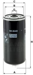 Mann-filter filtru combustibil MANN-FILTER WK 854/2 (WK 854/2) - automobilus