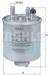 MAHLE filtru combustibil MAHLE KL 638