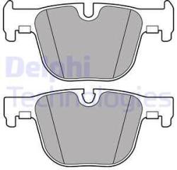 DELPHI set placute frana, frana disc DELPHI LP2494 (LP2494)