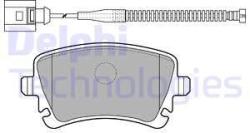 DELPHI set placute frana, frana disc DELPHI LP1860 (LP1860)