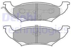 DELPHI set placute frana, frana disc DELPHI LP2085 (LP2085)