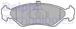 DELPHI set placute frana, frana disc DELPHI LP1603 (LP1603)