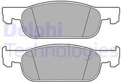DELPHI set placute frana, frana disc DELPHI LP3286 (LP3286)