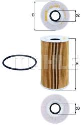 MAHLE Filtru ulei MAHLE OX 128/1D (OX 128/1D) - automobilus