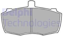 DELPHI set placute frana, frana disc DELPHI LP413 (LP413)