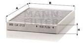 Mann-filter Filtru, aer habitaclu MANN-FILTER CUK 2733 (CUK 2733)