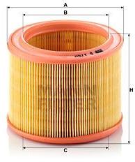 Mann-filter Filtru aer MANN-FILTER C 1760 (C 1760) - automobilus