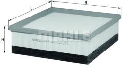 MAHLE Filtru aer MAHLE LX 2077/4 (LX 2077/4) - automobilus