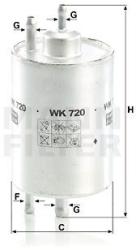 Mann-filter filtru combustibil MANN-FILTER WK 720 - automobilus
