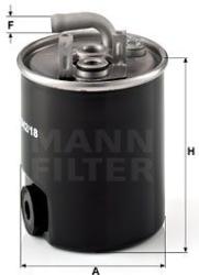 Mann-filter filtru combustibil MANN-FILTER WK 842/18 - automobilus