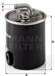 Mann-filter filtru combustibil MANN-FILTER WK 842/18 (WK 842/18) - automobilus
