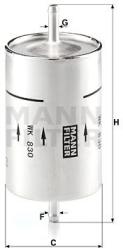 Mann-filter filtru combustibil MANN-FILTER WK 830 - automobilus