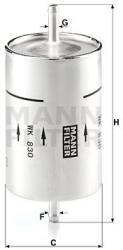 Mann-filter filtru combustibil MANN-FILTER WK 830 (WK 830) - automobilus