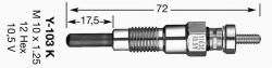 NGK Bujie incandescenta NGK 6325 (6325)